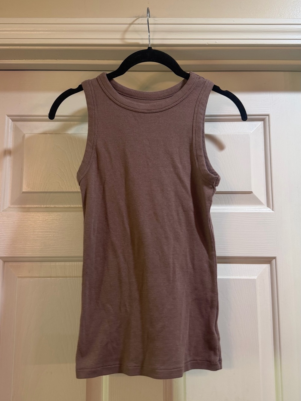 A New Day Ribbed Tank Top - Chocolate #layers size small